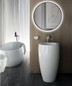 Spejl Bathlife Spira med LED Belysning
