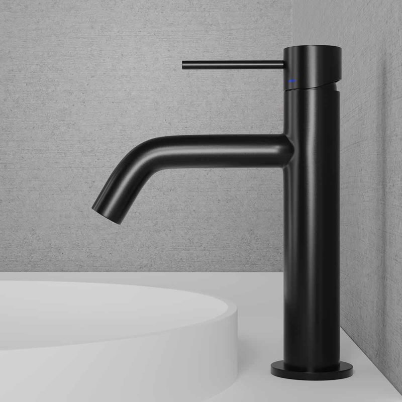 Håndvaskarmatur Scandtap Steel Voyage Medium Shadow