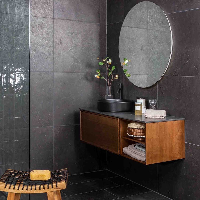 Klinker Living Ceramics Bera & Beren Black 60x60 cm