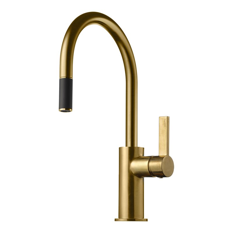 Køkkenarmatur Tapwell ARM375 med Udtrækstud Brushed Honey Gold