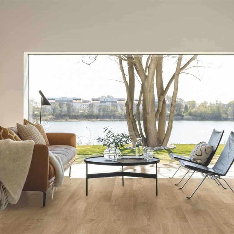 Laminatgulv Pergo Trondheim Beige Oak Long Plank