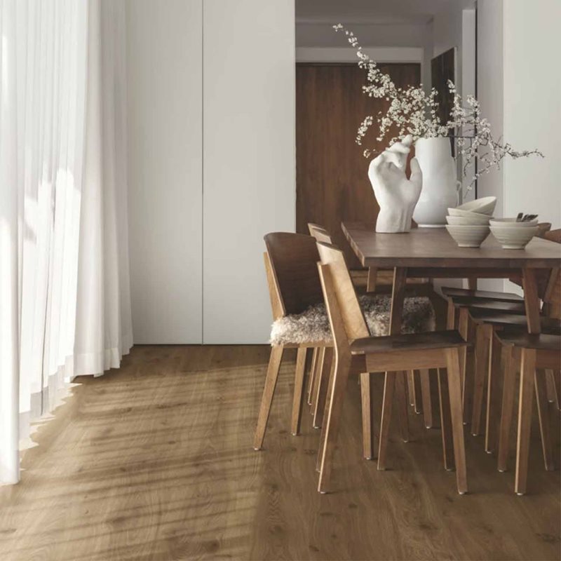 Laminatgulv Pergo Trondheim Maroon Oak Long Plank