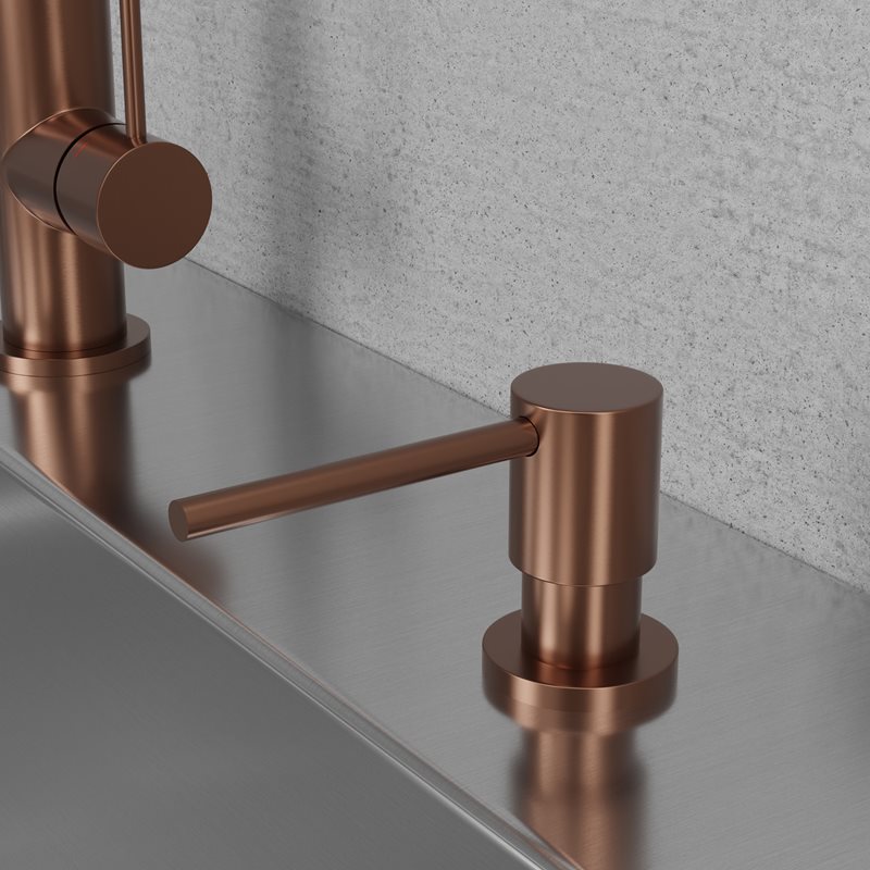 Sæbedispenser Scandtap Steel Clean Dispenser Amber