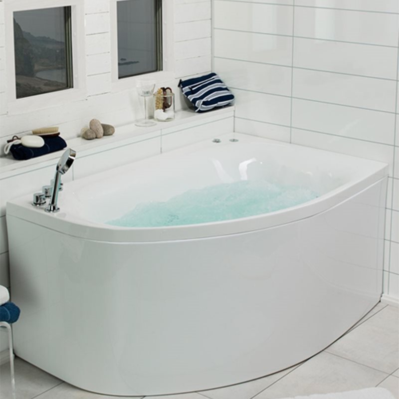 Boblebad Noro Sand 160 inkl. armatur