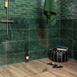 Vægflise Marazzi Lume Green 60x240mm