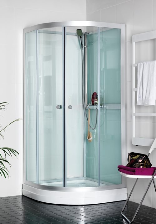 Brusekabine Hafa Polaris Round 900x700 V