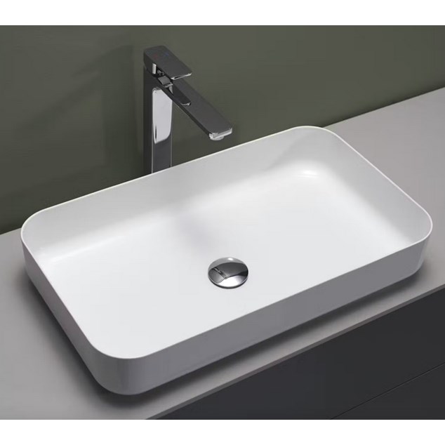 Håndvask Hafa Edge Smooth Glaseret Stål