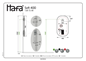 Spejl Hafa Store Soft LED