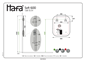 Spejl Hafa Store Soft LED
