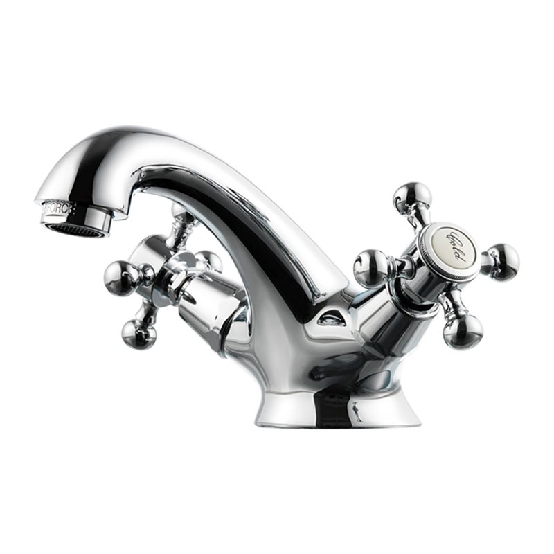 Håndvaskarmatur Tapwell Classic VLV065 med Løfteventil Krom