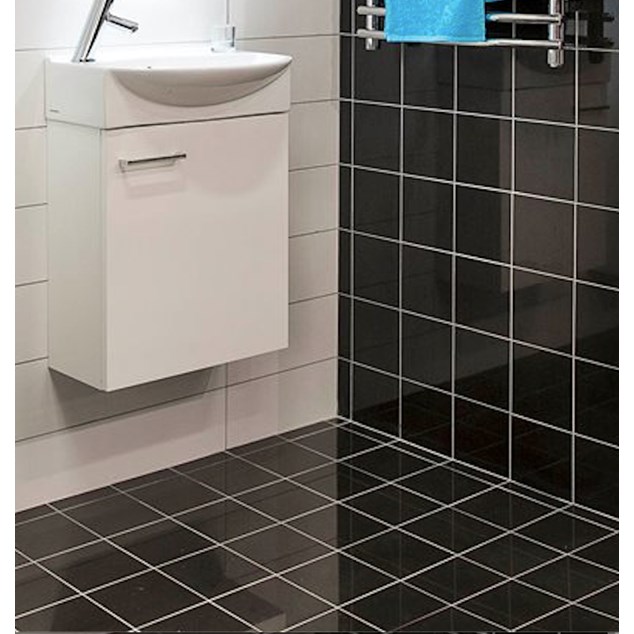 Klinker Arredo Sky Black Blank Poleret 15x15 cm
