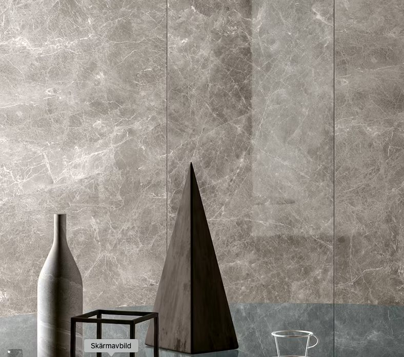 Klinker Fioranese Marmorea2 Jolie Grey 30x60 cm Poleret