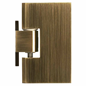 Brusehjørne Duschbyggarna Twin Design 800 x 900 Klart Glas/Bronze