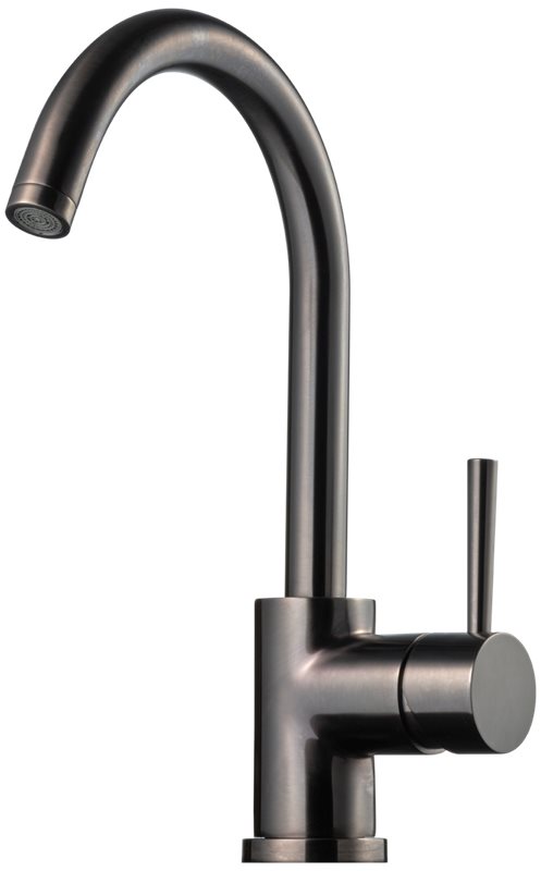 Køkkenarmatur Tapwell EVO180 Børstet sort krom