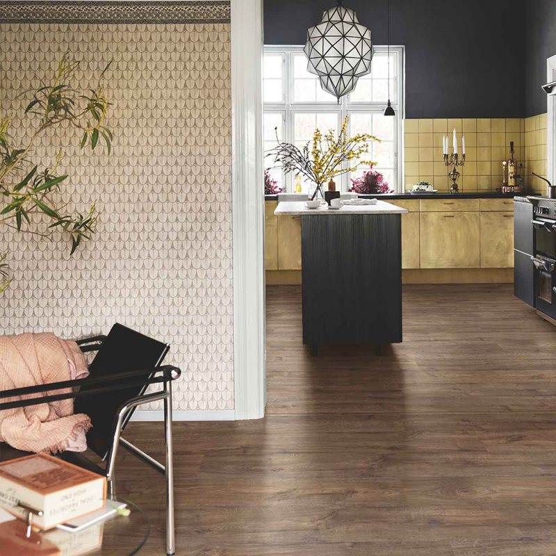 Vinylgulv Pergo Lysefjord Pad Pro Brown Lodge Oak 1-Stav