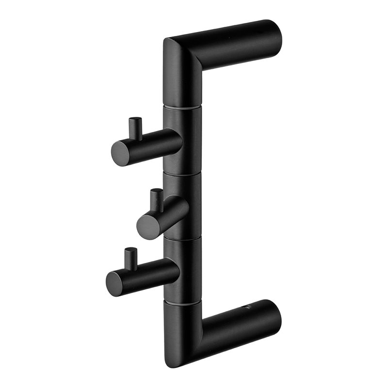 Håndklædekrog Tapwell TA253 Mat Sort