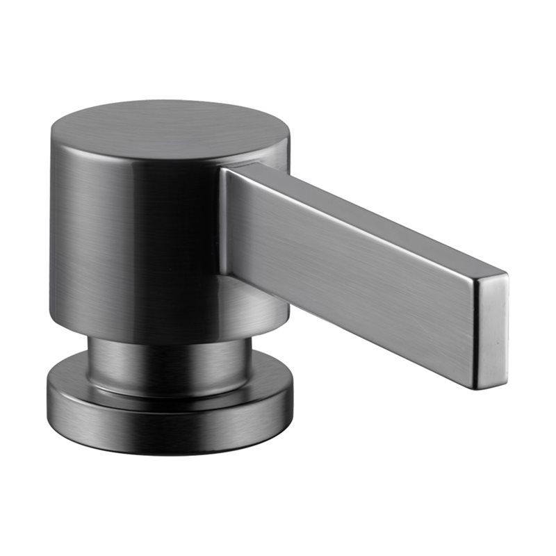 Sæbedispenser Tapwell ARM228 Børstet Black Chrome