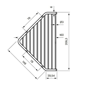 Sæbehylde Tapwell TA156 Messing