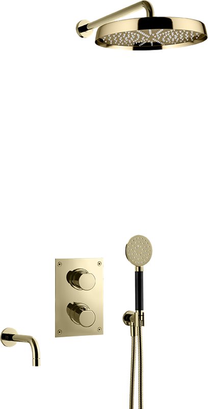 Loftbrusersæt Tapwell ARM7368 ED2 Indbygning Honey Gold