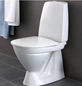 Toilet Ifö Sign 6860 med sæde Skruemontering