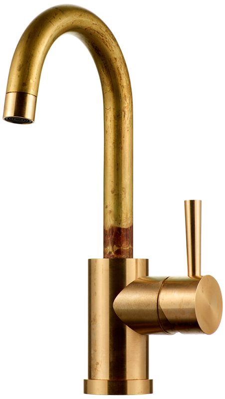 Håndvaskarmatur Tapwell EVO078 Grottesco Messing