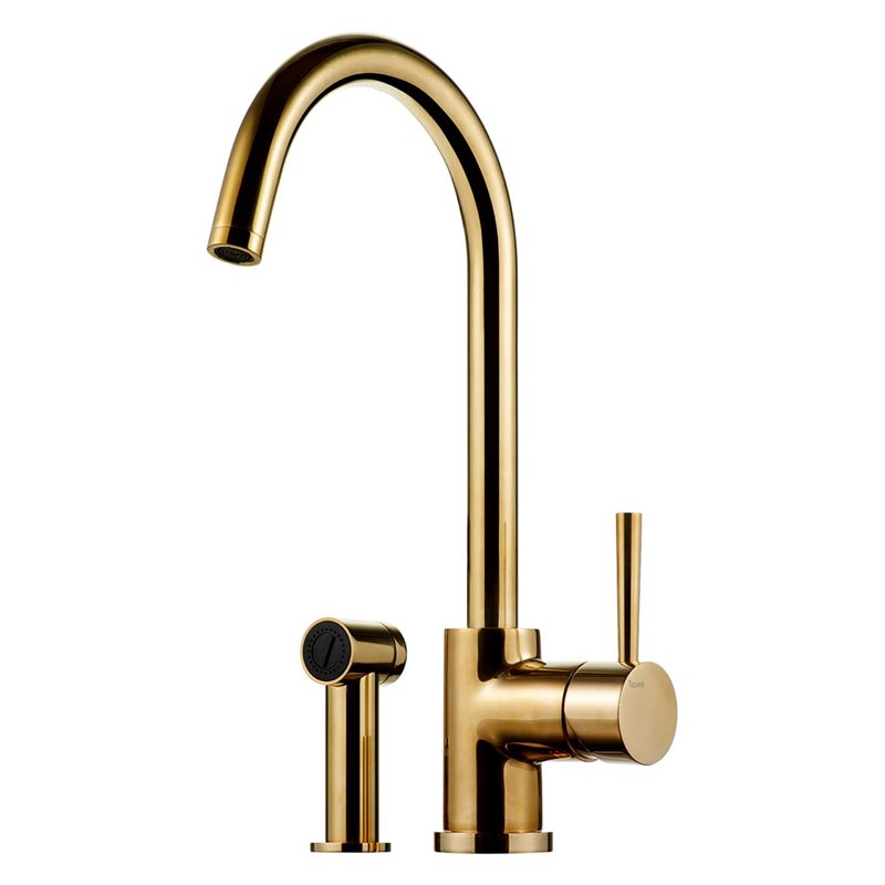 Køkkenarmatur Tapwell EVO200 med Håndbruser Messing