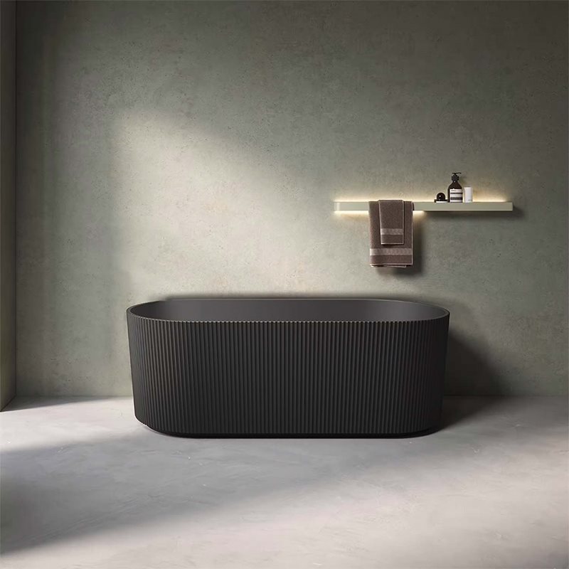 Badekar Bathlife Elegans Sort 1700 mm
