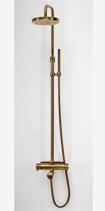 Loftbrusersæt Duschbyggarna Rondo 220 Bronze 150 cc