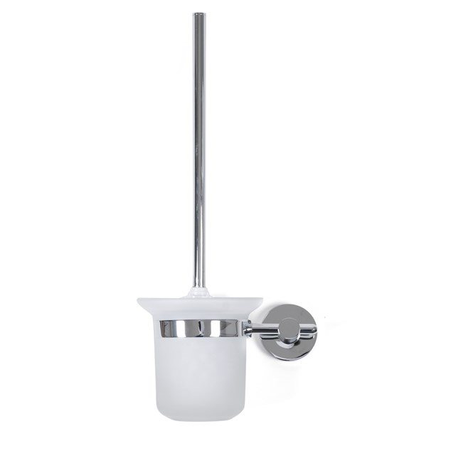 Toiletbørste Arredo Jersey Porcelæn/Krom