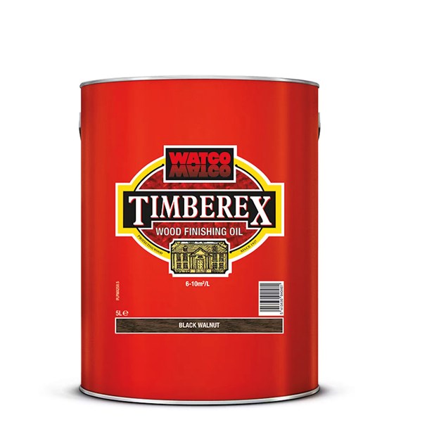 Træolie Timberex Coloured Black Walnut 5 Liter