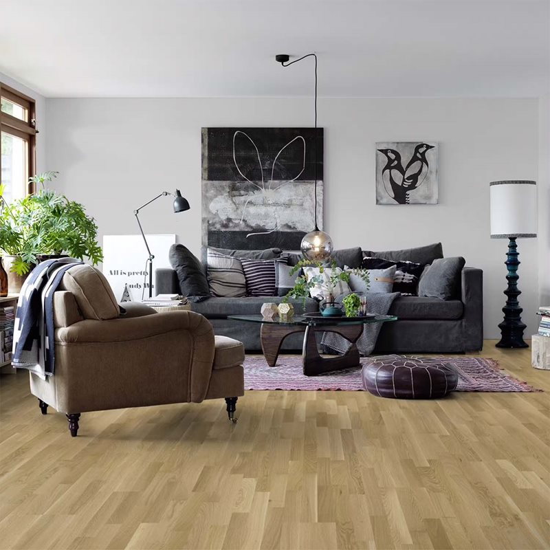 Trægulv Pergo Senja Natural Eg 3-Stav Matlak