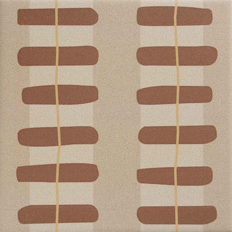 Klinker Bricmate Stig Lindberg Railing Brown 15x15 cm