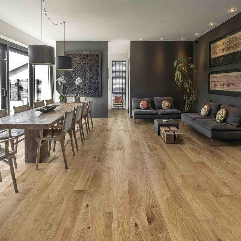 Parketgulv Kährs Cornwall Eg Matlak Børstet 1-Stav