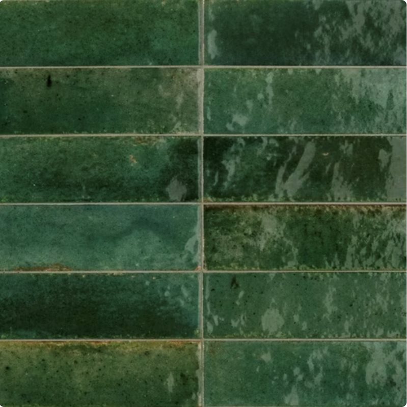 Vægflise Marazzi Lume Green 60x240mm