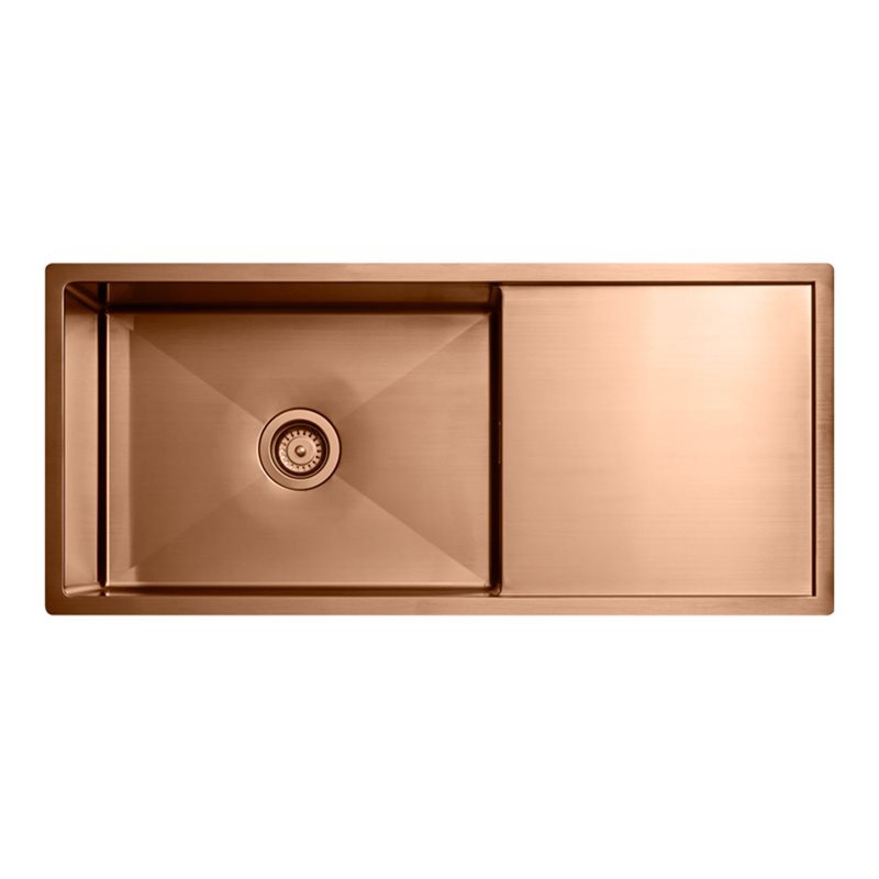 Køkkenvask Tapwell 8140 PVD Kobber inkl. vandlås