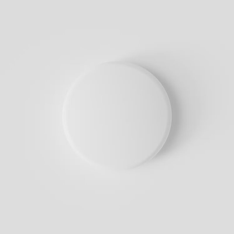 Bundventil INR EasyClean Universal med Vandlås Soft White