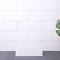 Vægflise Arredo Polar Hvid Mat 20x50 cm