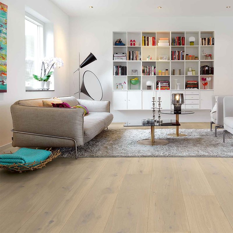 Parketgulv Pergo Langeland Castle Oak 1-Stav Ekstra Matlak