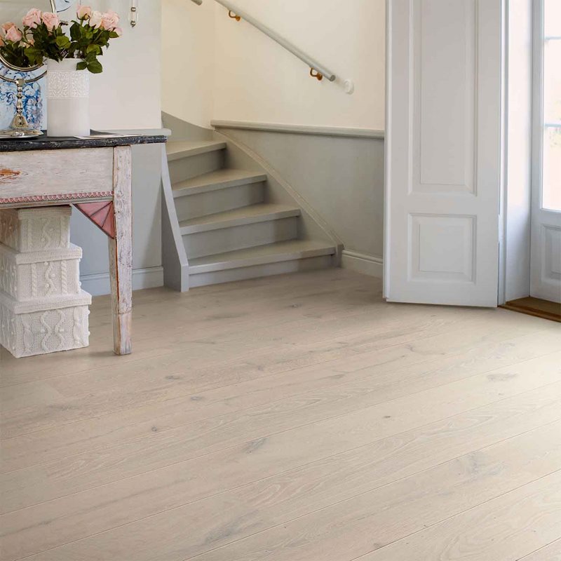 Parketgulv Pergo Lofoten White Sand Oak 1-Stav Ekstra Matlak