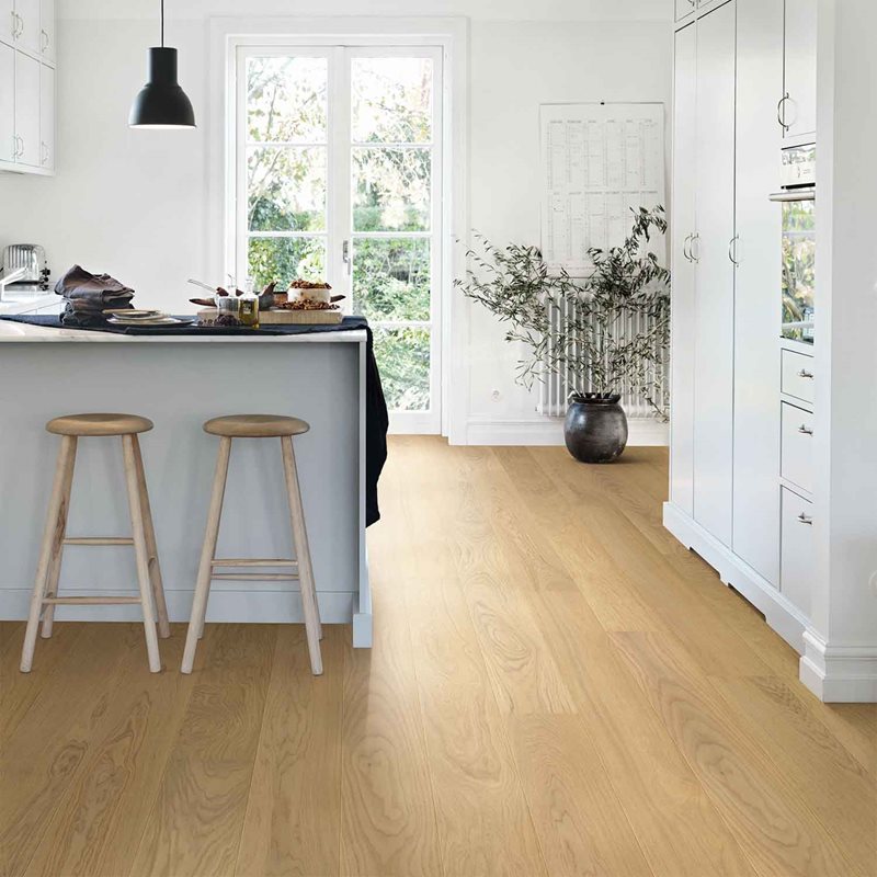 Parketgulv Pergo Lofoten Light Pure Oak 1-Stav Ekstra Matlak