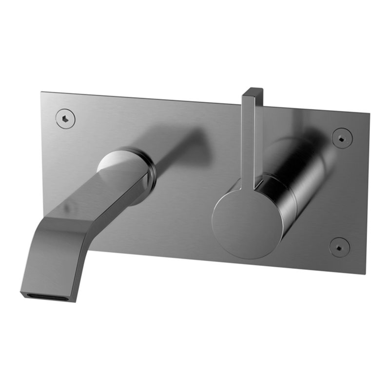 Håndvaskarmatur Tapwell ARM004 Brushed Black Chrome