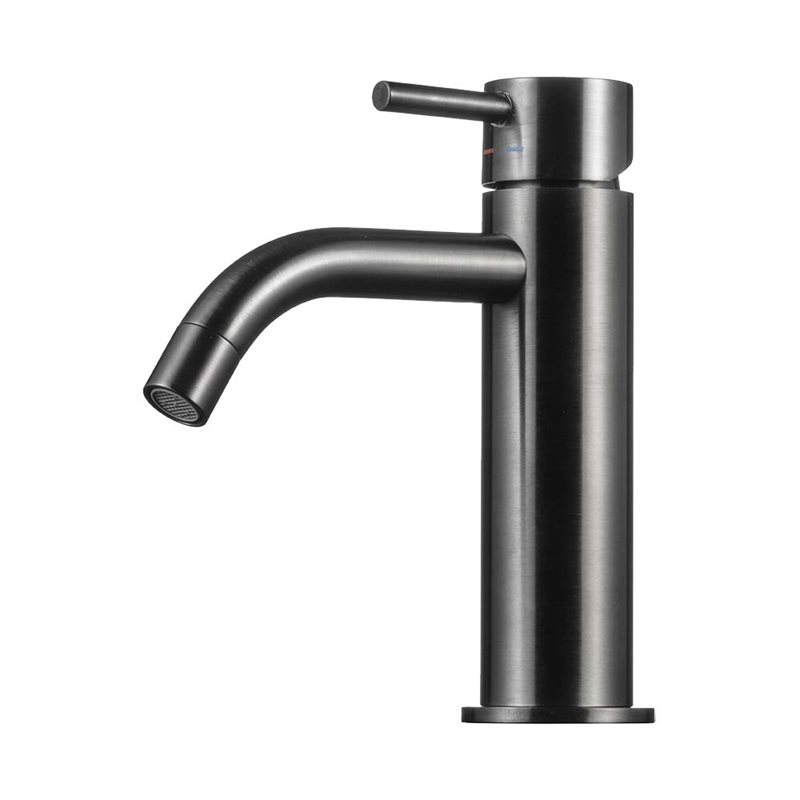 Håndvaskarmatur Tapwell EVM073 Børstet Black Chrome