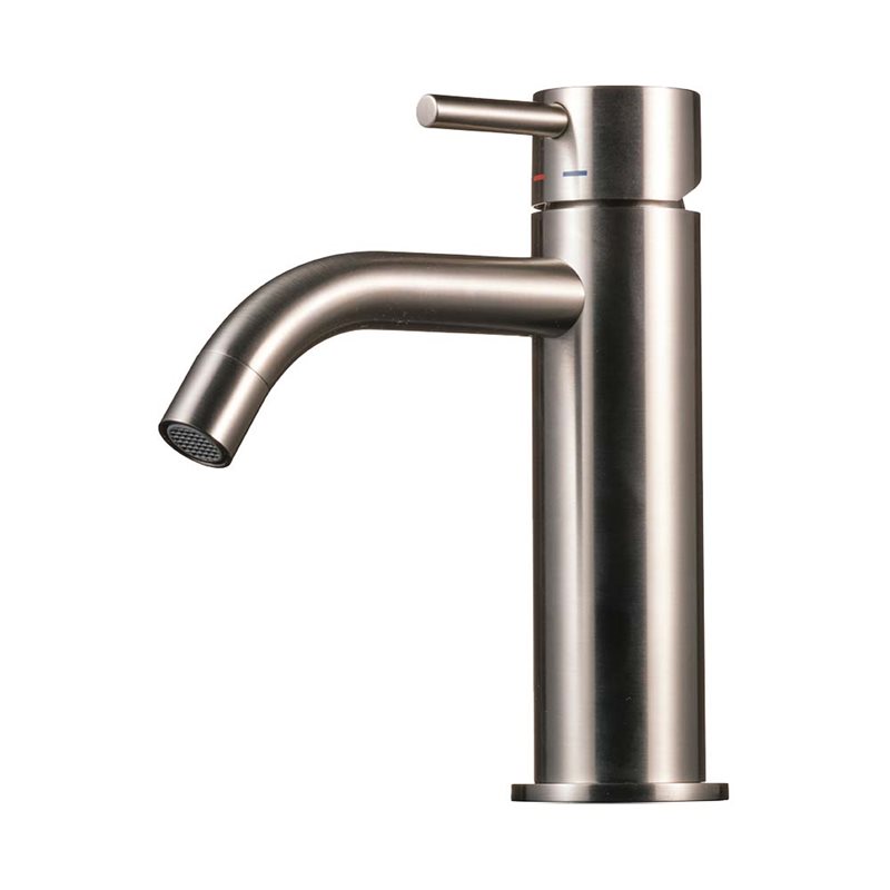 Håndvaskarmatur Tapwell EVM073 Børstet Nikkel