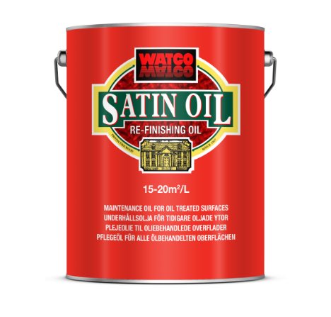 Plejeolie Timberex Satin Oil Ufarvet 5L