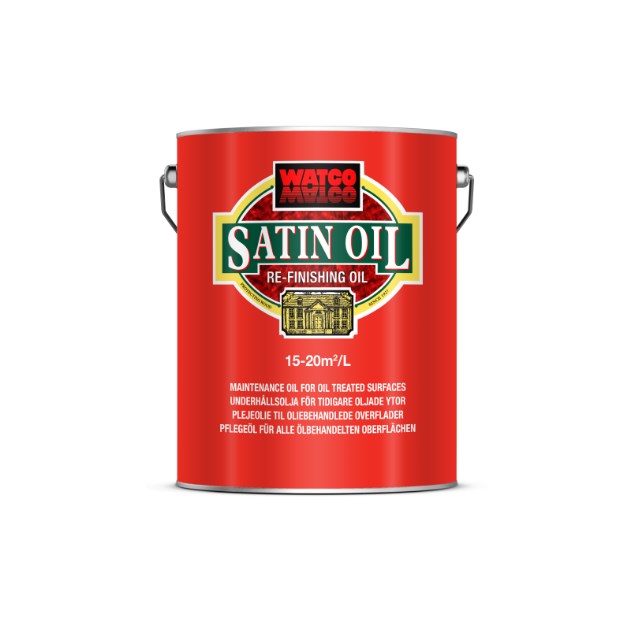 Plejeolie Timberex Satin Oil Ufarvet 1L