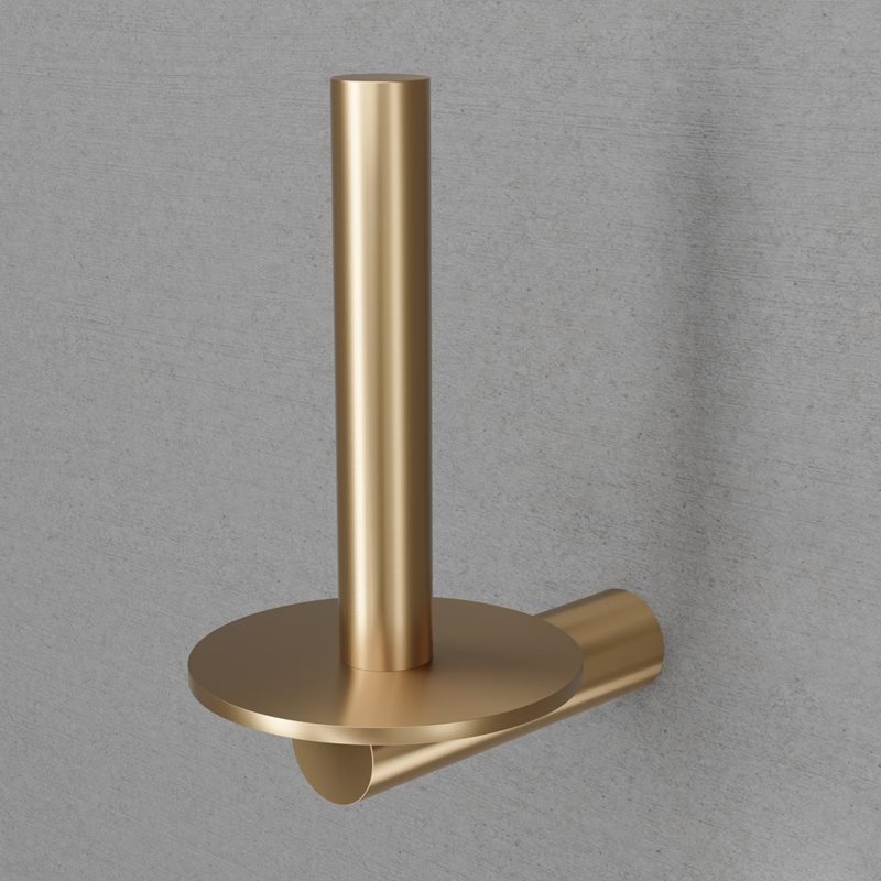 Scandtap Style reservepapirholder, børstet messing