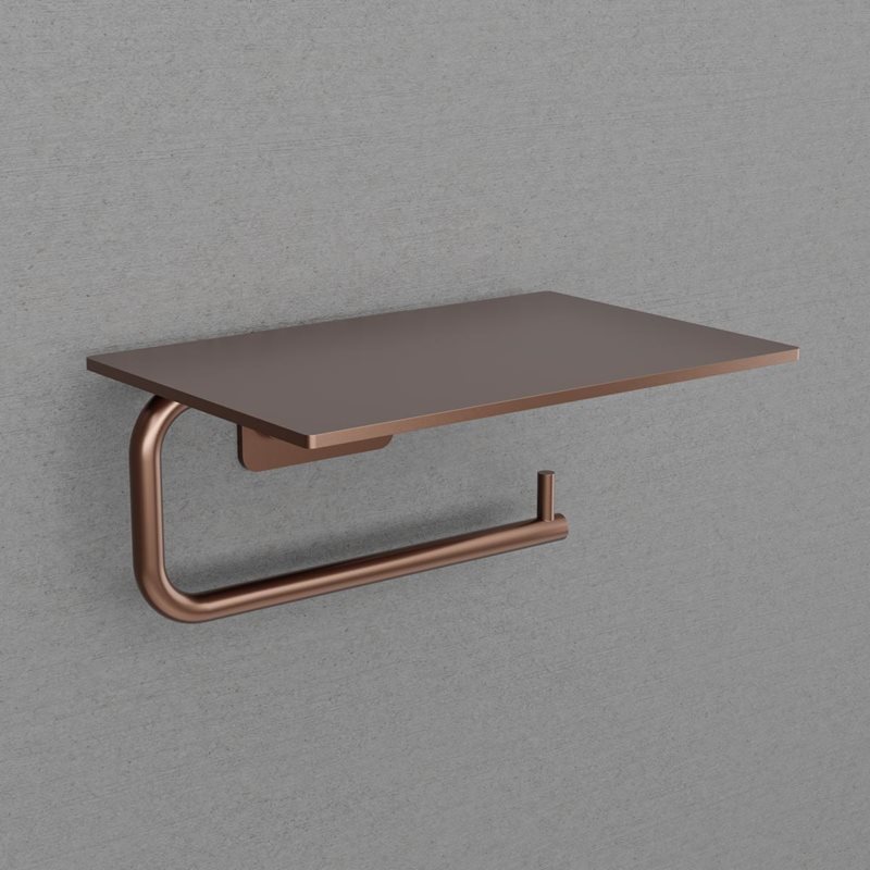 Scandtap Style toiletrulleholder, børstet kobber
