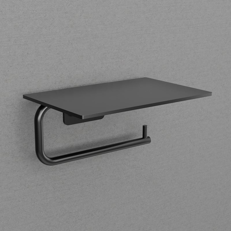 Scandtap Style toiletrulleholder, sort
