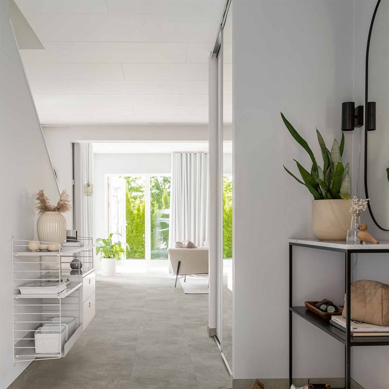 Vinylgulv Pergo Isefjord Pad Pro Grey Gritty Stone