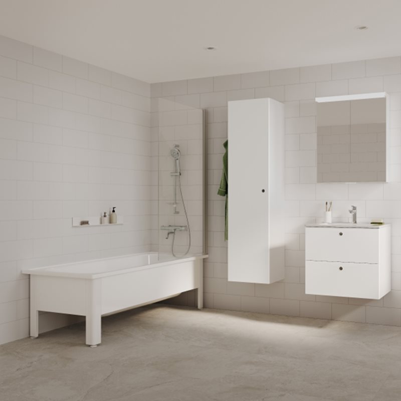 Badekar Svedbergs Emalje 1500 mm Hvid